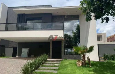 Sobrado em condomínio residencial e empresarial alphaville, ribeirão preto - sp
