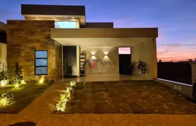 Casa térrea em condomínio bonfim paulista, bonfim paulista - sp