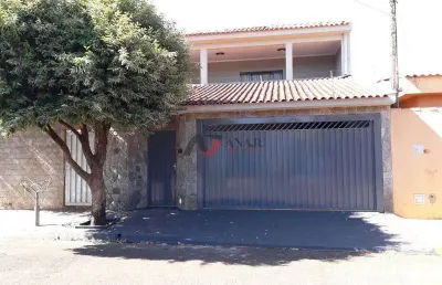 Sobrado padrão jardim florestan fernandes, ribeirão preto - sp