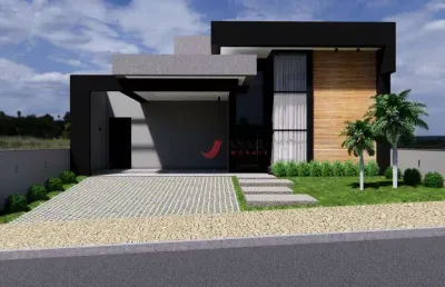 Casa térrea em condomínio jardim cybelli, ribeirão preto - sp
