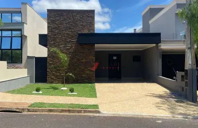 Casa térrea em condomínio jardim cybelli, ribeirão preto - sp