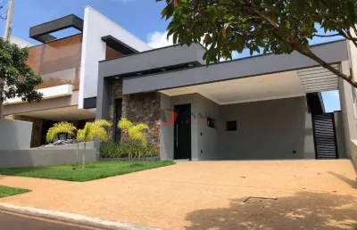 Casa térrea em condomínio jardim cybelli, ribeirão preto - sp