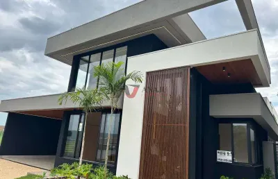 Casa térrea em condomínio vila do golf, ribeirão preto - sp