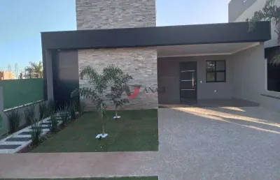 Casa térrea em condomínio jardim cybelli, ribeirão preto - sp
