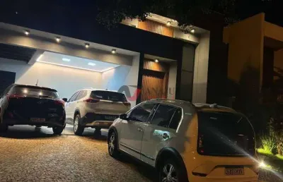 Casa térrea em condomínio quinta da primavera, ribeirão preto - sp