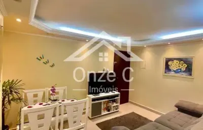 Apartamento para venda no condomínio flávia fernanda - vila rio de janeiro, guarulhos/sp