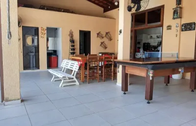 Imperdível casa à venda em bertioga-sp, jardim albatroz: 3 quartos, 1 suíte, 1 sala, 3 banheiros, 8 vagas de garagem, 384 m².