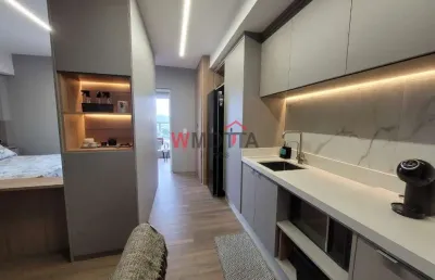 Imperdível! apartamento studio à venda no centro de mogi das cruzes-sp: 1 quarto, 1 banheiro, 1 vaga, 35m². venha conferir!