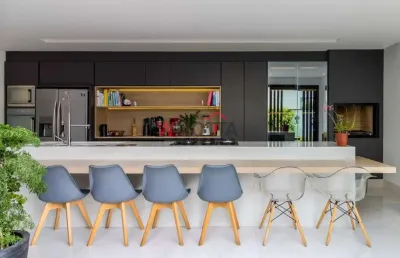 Casa de alto padrão em condomínio, 4 quartos e 3 suítes, em botujuru, mogi das cruzes-sp - 263m² - 4 vagas