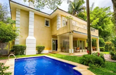 Casa em condomínio fechado com 4 quartos à venda na Rua Job Lane, 811, Jardim Petrópolis, São Paulo