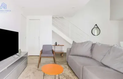 Apartamento duplex a venda - brooklin - são paulo/sp