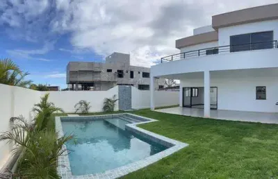 Casa em condomínio para venda em salvador, alphaville ii, 4 dormitórios, 4 suítes, 6 banheiros, 2 vagas