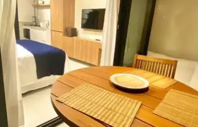 Apartamento para venda em mata de são joão, praia do forte, 1 dormitório, 1 banheiro, 1 vaga