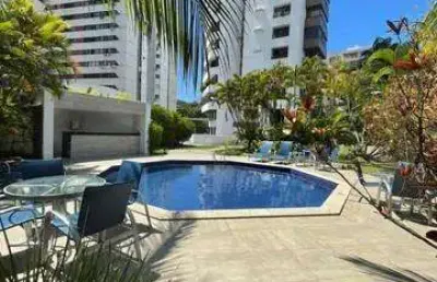 Apartamento para venda em salvador, caminho das árvores, 4 dormitórios, 4 suítes, 6 banheiros, 3 vagas