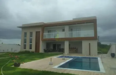 Casa na praia para temporada em camaçari, barra do jacuípe, 5 dormitórios, 5 suítes, 6 banheiros, 4 vagas