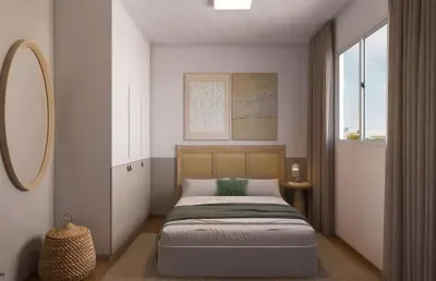 Apartamento para venda em salvador, jardim das margaridas, 2 dormitórios, 1 banheiro, 1 vaga