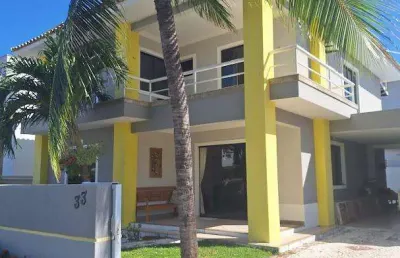 Casa em condomínio para venda em lauro de freitas, buraquinho, 4 dormitórios, 4 suítes, 6 banheiros, 4 vagas