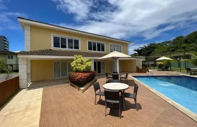 Casa em condomínio para venda em salvador, piatã, 4 dormitórios, 2 suítes, 4 banheiros, 2 vagas