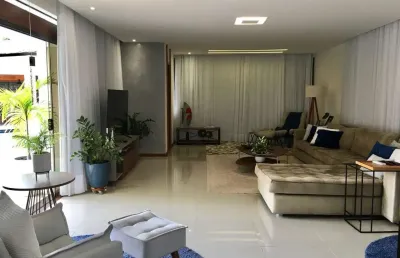 Casa em condomínio para venda em lauro de freitas, portão, 6 dormitórios, 3 suítes, 6 banheiros, 4 vagas