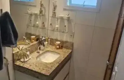 Apartamento para venda, alphaville i, 2 dormitórios, 1 suíte, 2 banheiros, 2 vagas