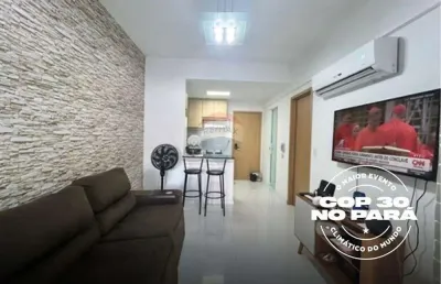 Aluguel para cop 30 no ed. jp residence no umarizal com 1 suite com cama de casal a 5.6 km do hangar. diaria de 6 mil reais