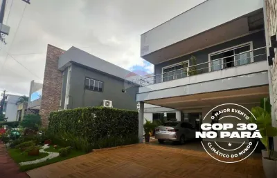 Cop30 – casa com 4 suítes no condomínio cidade jardim 2 – belém/pa