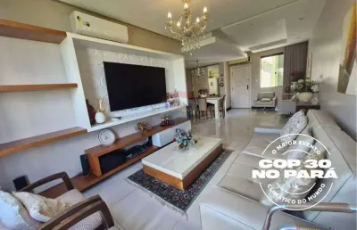Aluguel cop30 - lindo apartamento mobiliado com 3 quartos, sendo 1 suíte