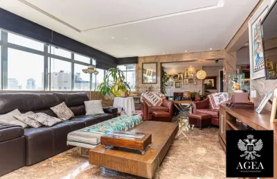 Apartamento com 3 quartos à venda na avenida sete de setembro, 4347, batel, curitiba, 150 m2 por r$ 1.350.000