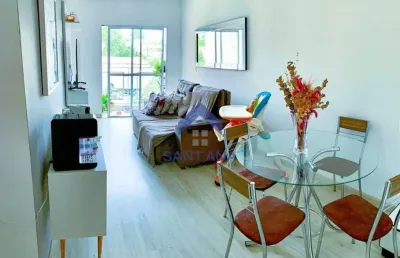Apartamento com 2 quartos à venda na dos andrades, --, campos elíseos, taubaté por r$ 212.000