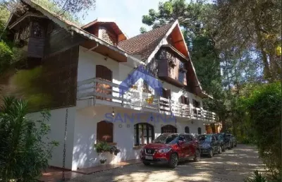 Casa com 7 quartos à venda na das cerejeiras, --, jaguaribe, campos do jordão por r$ 3.500.000