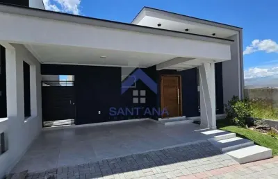 Casa em condomínio fechado com 3 quartos à venda na avenida luíz gonzaga das neves, --, jardim santana, tremembé por r$ 905.000