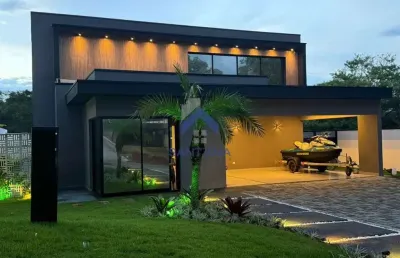 Casa em condomínio fechado com 4 quartos à venda na rua lázaro de paula santos, --, chácaras cataguá, taubaté por r$ 1.950.000