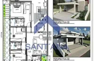 Casa em condomínio fechado com 3 quartos à venda na avenida luíz gonzaga das neves, --, caminho novo, tremembé por r$ 910.000