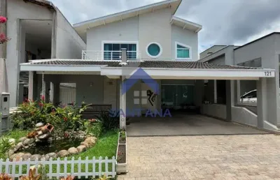 Casa em condomínio fechado com 3 quartos à venda na rua guimarães rosa, --, castelos, tremembé por r$ 1.500.000