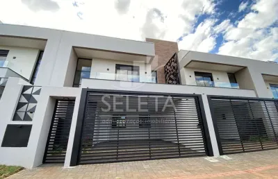 Sobrado no residencial country villas, bairro country, cascavel - pr - a partir de r  807.000,00