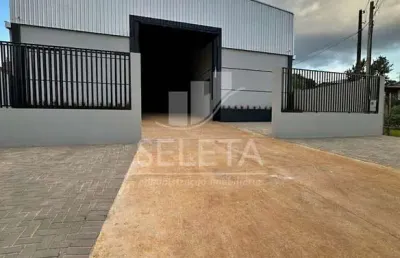 Barracão novo para locação na região norte com 400m2