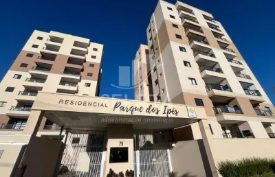Apartamento novo com 2 quartos para locação no residencial parque dos ipês