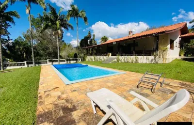Excelente chácara com 4000 m² plana em condomínio atibaia - financiamento