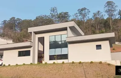 Incrível casa de campo térrea condomínio atibaia - permuta - financiamento
