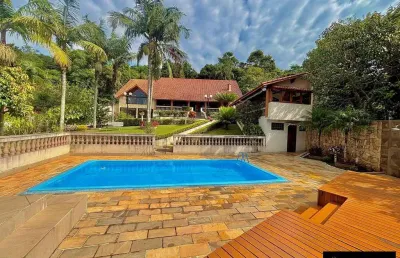 Chácara em condomínio serra da cantareira vista! financiamento e permuta!