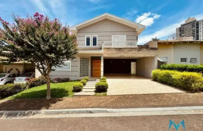 Cond. village pinheiros - casa com 4 dormitórios à venda, 250 m² -  rua benjamin franklin, n° 220, parque jamaica - londrina/pr
