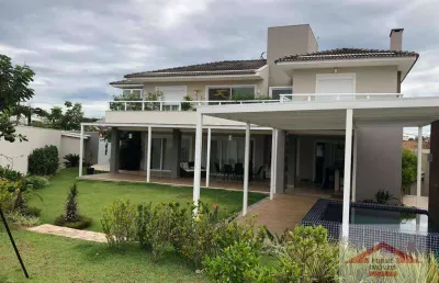 Casa com 5 dormitórios à venda, 458 m² por r$ 3.500.000,00 - portal do paraíso ii - jundiaí/sp