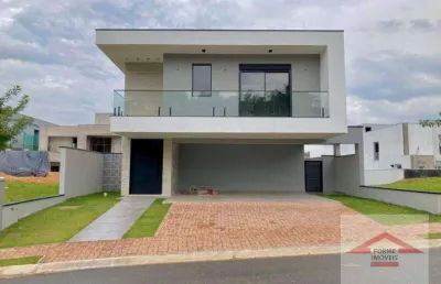 Casa com 3 suítes à venda, 260 m² no condomínio brisas jundiaí  por r$ 2.660.000 - jardim samambaia - jundiaí/sp