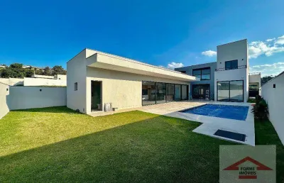 Casa com 4 suítes à venda, 460 m² no condomínio reserva marajoara por r$ 4.990.000 - jardim das samambaias - localizada na cidade de jundiaí/sp