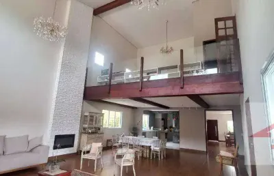Casa com 3 suítes à venda, 440 m² por r$ 2.590.000 - condomínio associação amigos da malota - chácara malota - jundiaí/sp