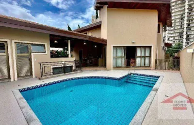 Casa com 4 suítes à venda, 404 m² condomínio laranjeiras por r$ 4.500.000 - anhangabaú - jundiaí/sp.