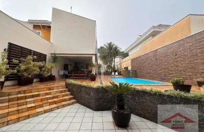 Casa com 6 quartos sendo 2 suítes  à venda, 514 m² condomínio santa teresa  por r$ 2.950.000 - jardim santa teresa - jundiaí/sp.