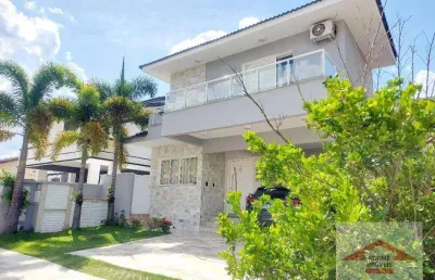 Casa com 3 suítes à venda, 426 m² condomínio bosque dos jatobás  por r$ 2.800.000 - engordadouro - jundiaí/sp.