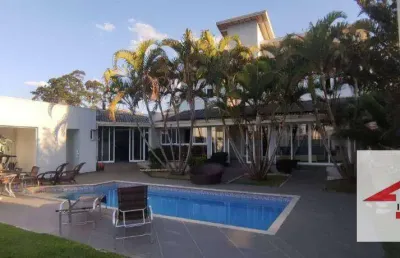Casa mobiliada com 3 quartos sendo 2 suítes à venda, 365 m² condomínio terras de são carlos por r$ 3.990.000  - caxambú  jundiaí/sp.