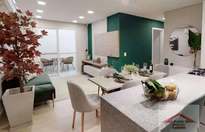Apartamento com 3 quartos sendo 1 suíte  à venda, 78 m² por r$ 629.000 - life residencial - engordadouro - jundiaí/sp.